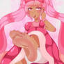 Comision - Sweetheart showing her foot