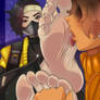 At His Feet