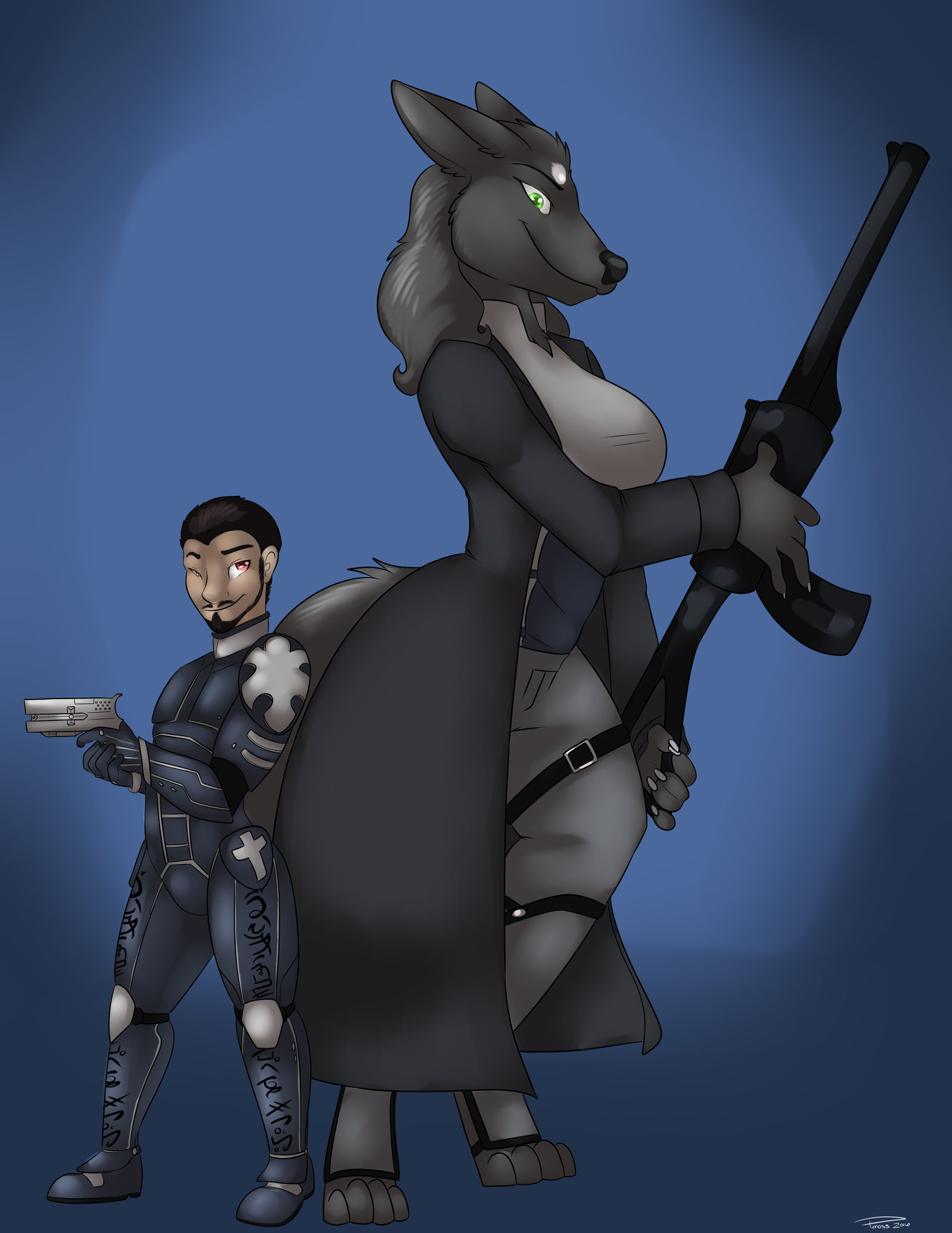 Ellis Lorentz and Adolpha - By PMoss by WolfDragon69