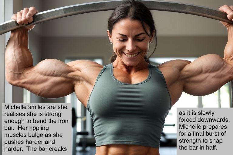 Strong Enough To Bend Steel By Fempower99 On DeviantArt strong-enough-to-bend-steel-by-fempower99-on-deviantart