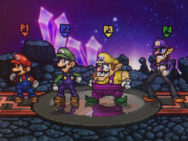 SSF2: Mario and Wario Bros.