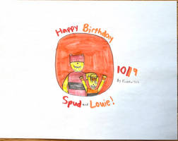 Happy Birthday Spud and Louie!