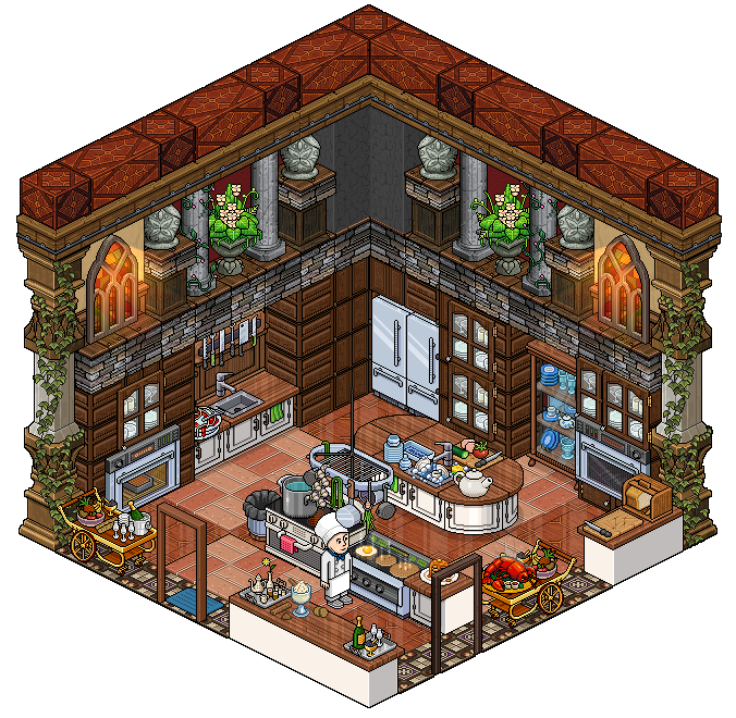 Mansion - Kitchen by Cutiezor on DeviantArt