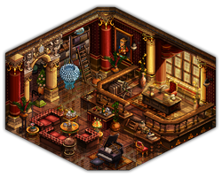 19th century study room ~ revived
