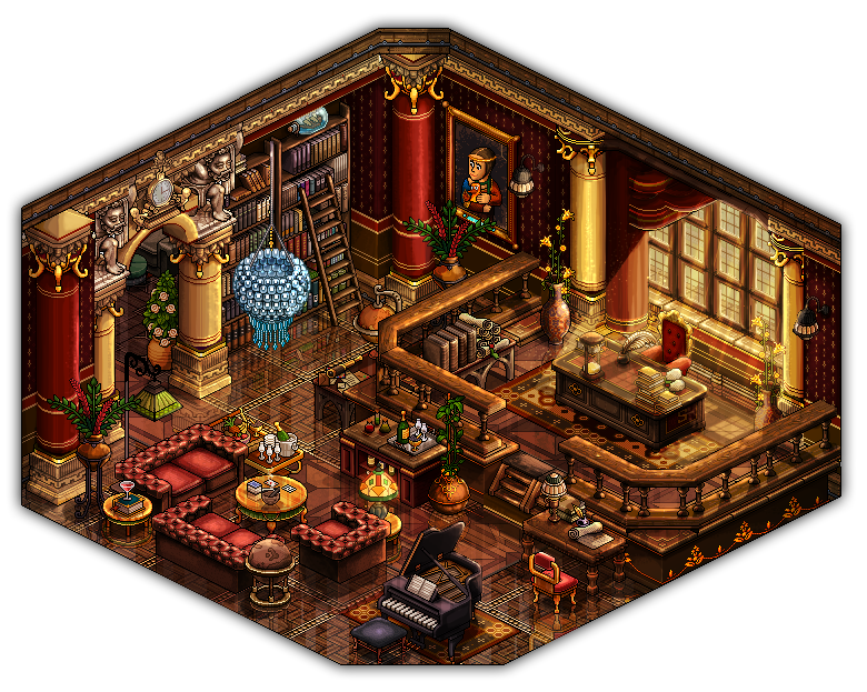 19th century study room ~ revived by Cutiezor