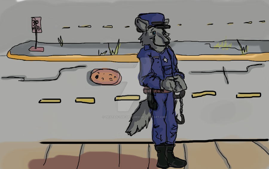 Officer Fuzzy by Tristan-the-Dreamer on DeviantArt