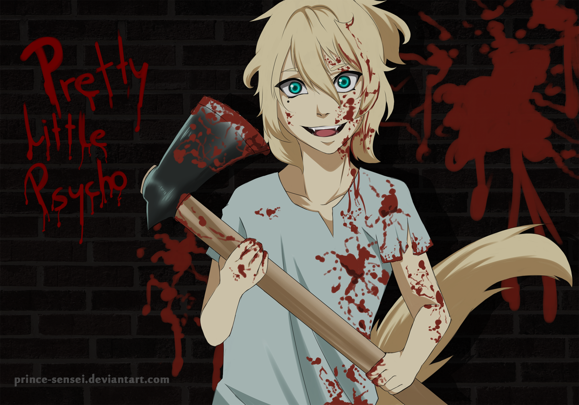OC: Pretty little Psycho by Prince-sensei on DeviantArt OC: Pretty little Psycho by Prince-sensei on DeviantArt