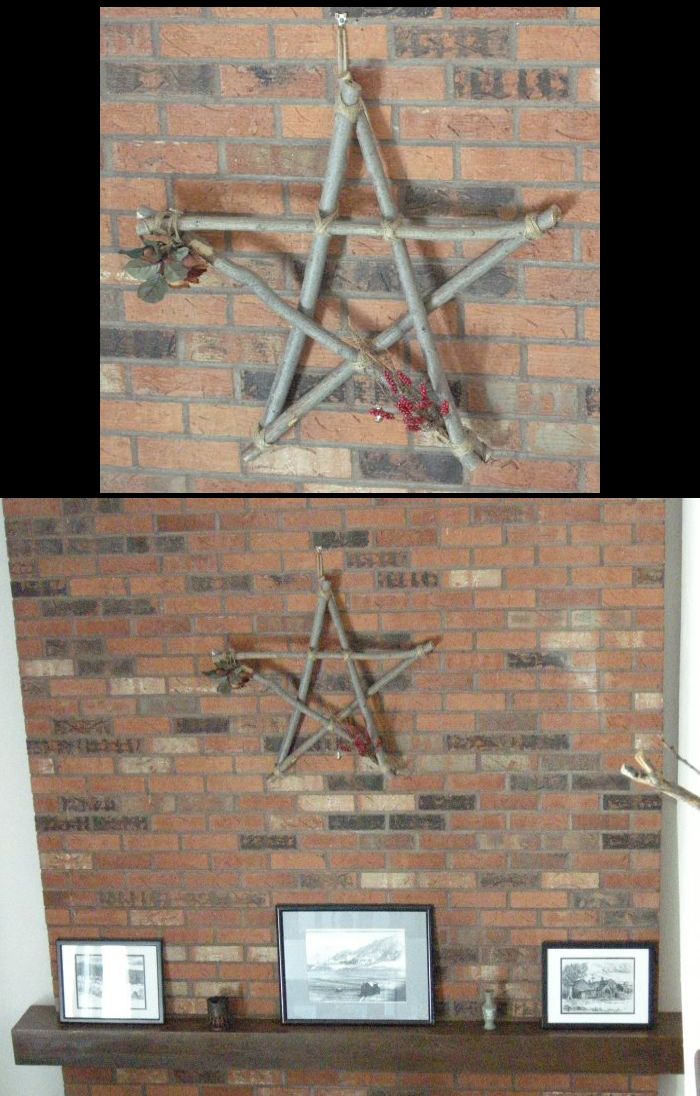 Our Fireplace Pentacle