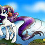 Rarity on the Beach Wallpaper + Speedpaint