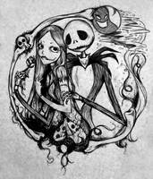 Jack and Sally doodle