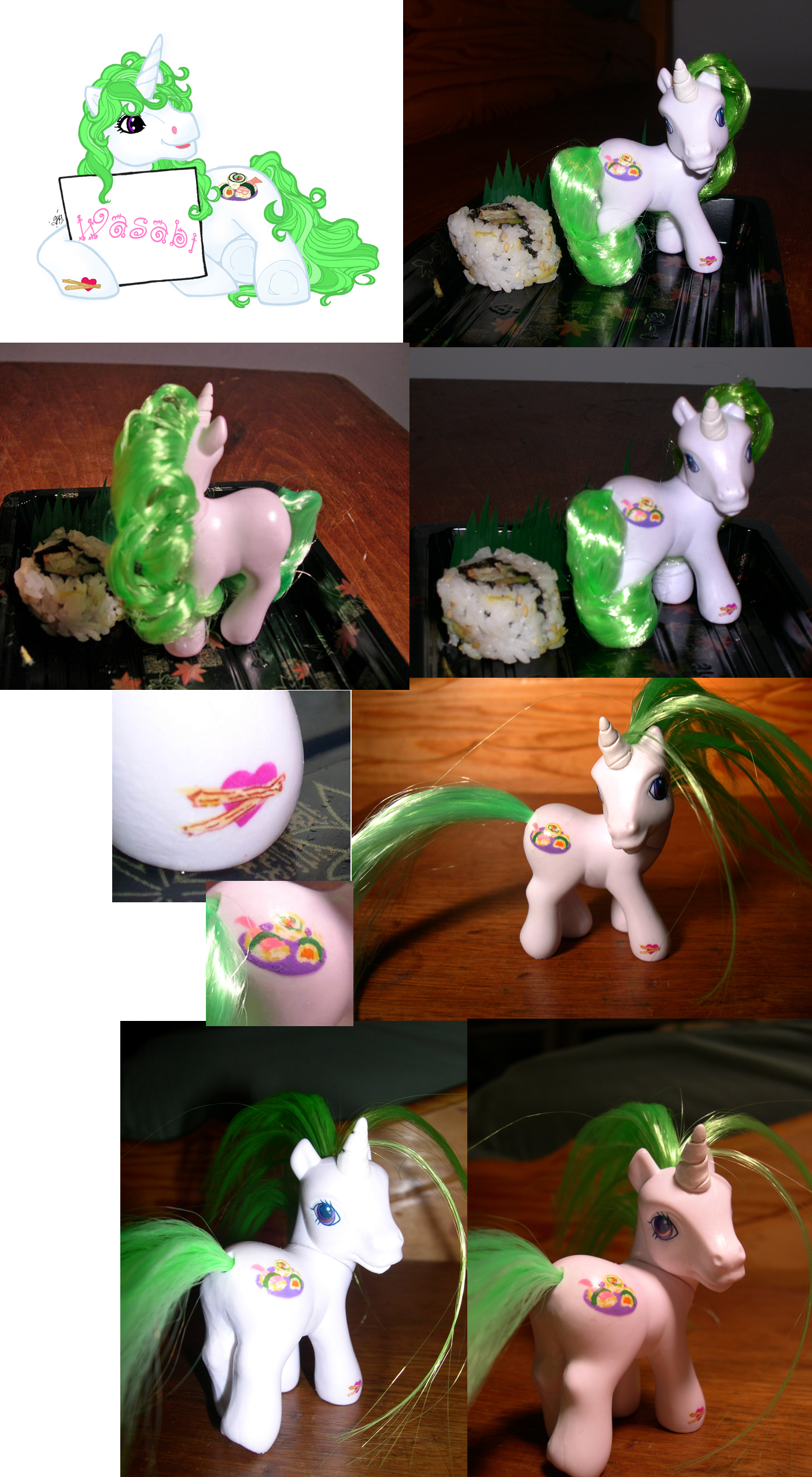 Custom Wasabi pony