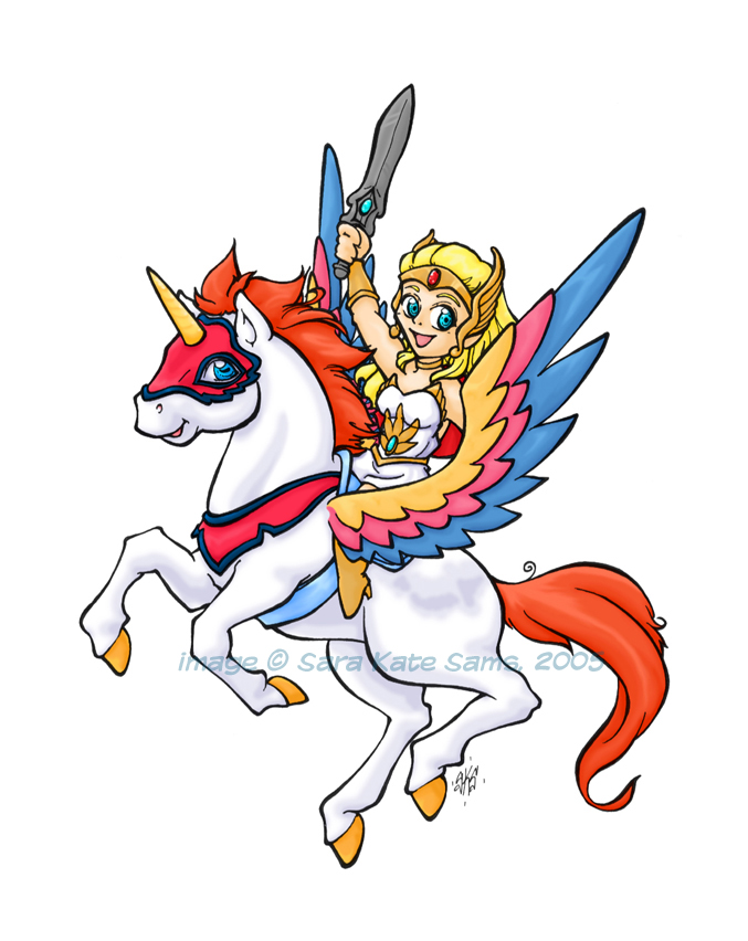 She-ra and Swiftwind color