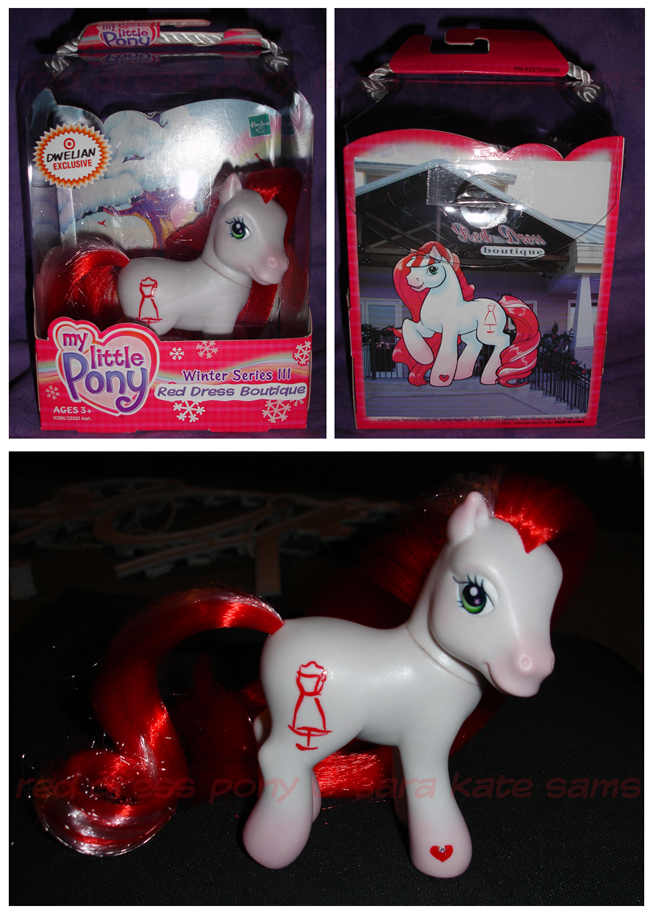 C - Red Dress Pony custom