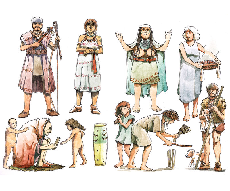 Copper Person People Copper Age by pictishscout on DeviantArt