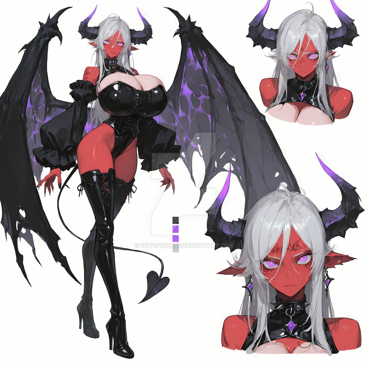 Devil Girl (15) by Kungfuzhang on DeviantArt