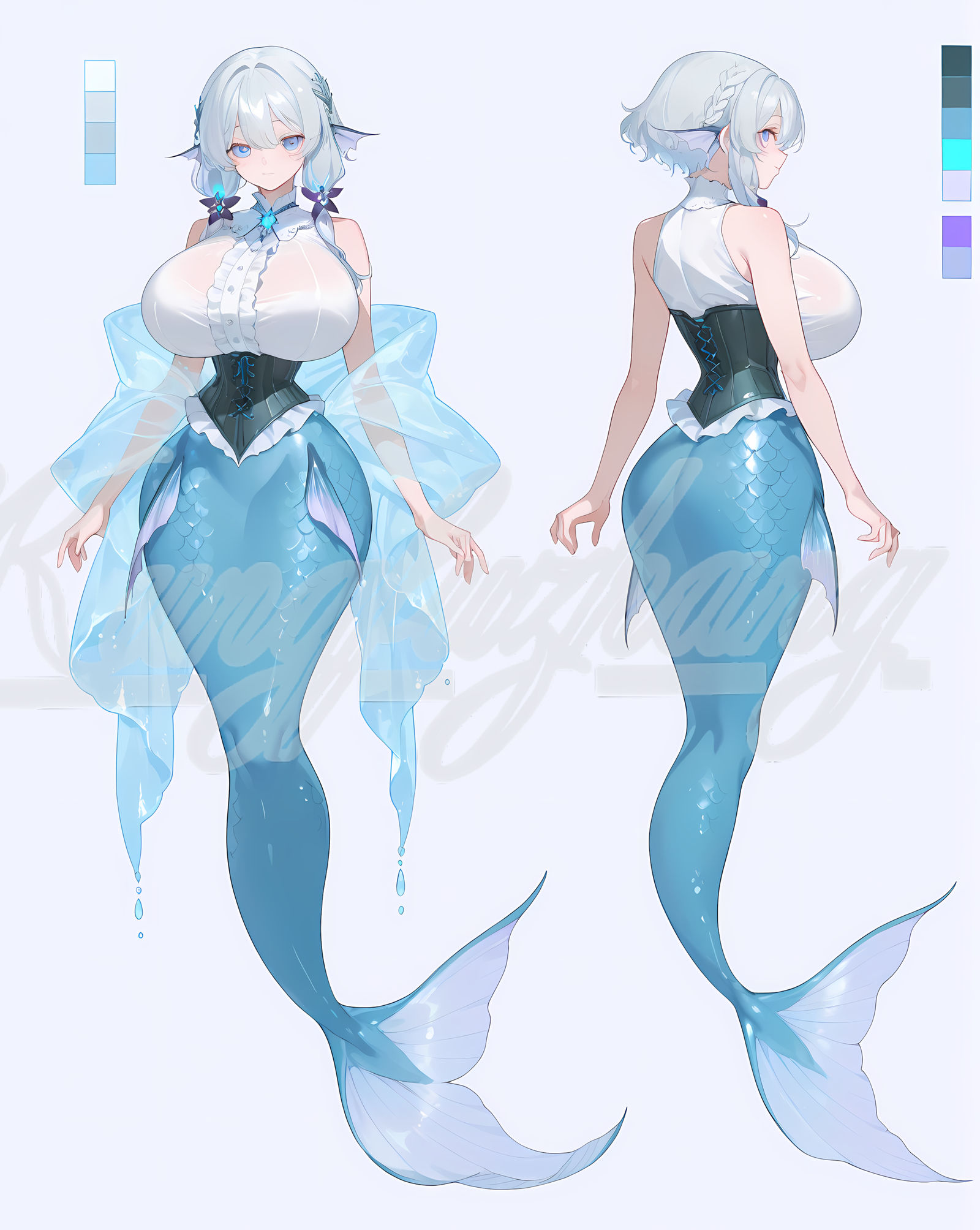 Mermaid (1) by Kungfuzhang on DeviantArt Mermaid (1) by Kungfuzhang on DeviantArt