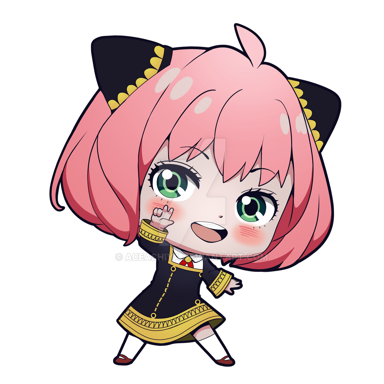 Anya Forger Chibi by aceashiya on DeviantArt