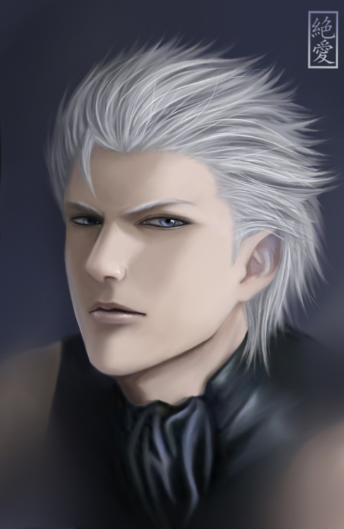 portrait of a beautiful rendition of vergil, devil may