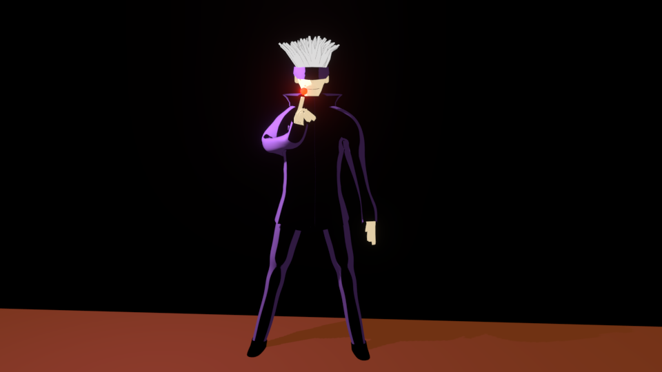 Gojo Rig Gojo(Jujutsu Kaisen) in 3D by Toonimator on DeviantArt