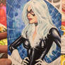Marvel Premier BlackCat sketchcard