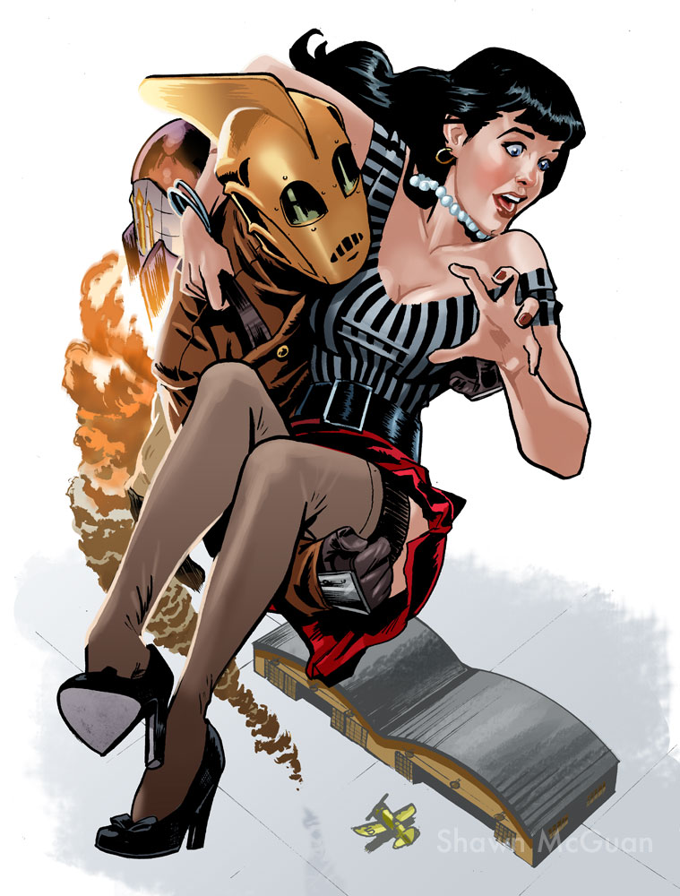 Rocketeer and Betty, Redux