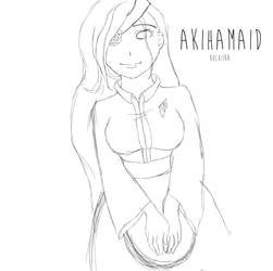 Akihamaid (first sketch)