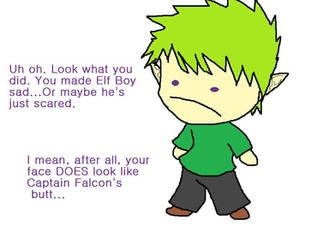 Poor Little Elf Boy