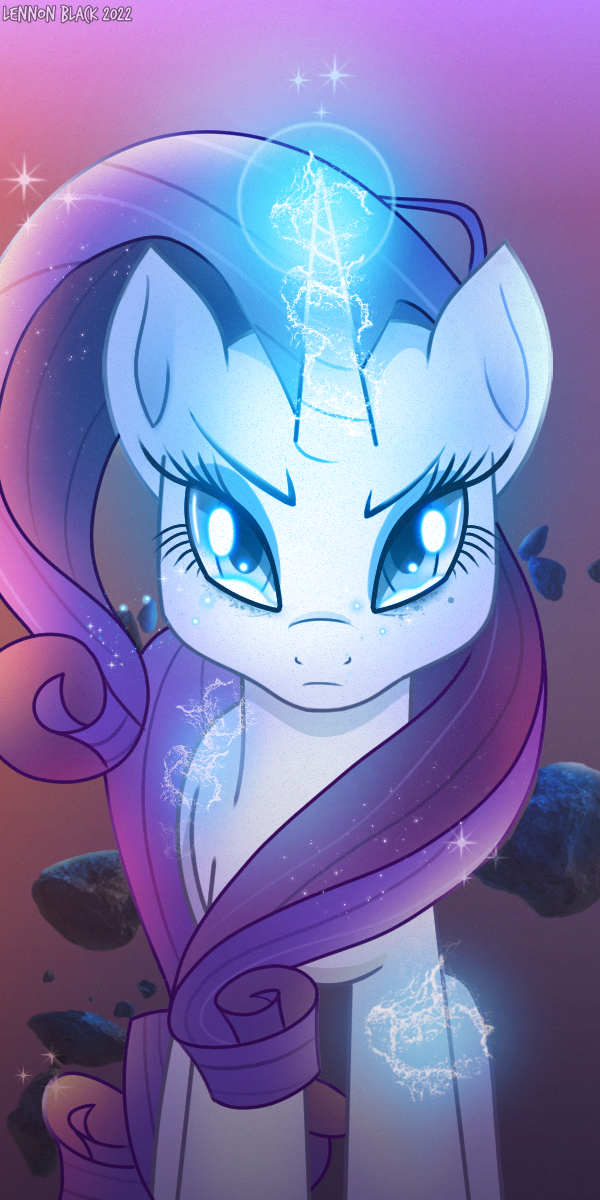 Rarity Is A Lady Who Keeps On Fighting