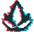 Broken Assassin's Creed Emblem [ PIXEL ART ]