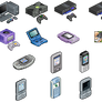 Mobile device icons