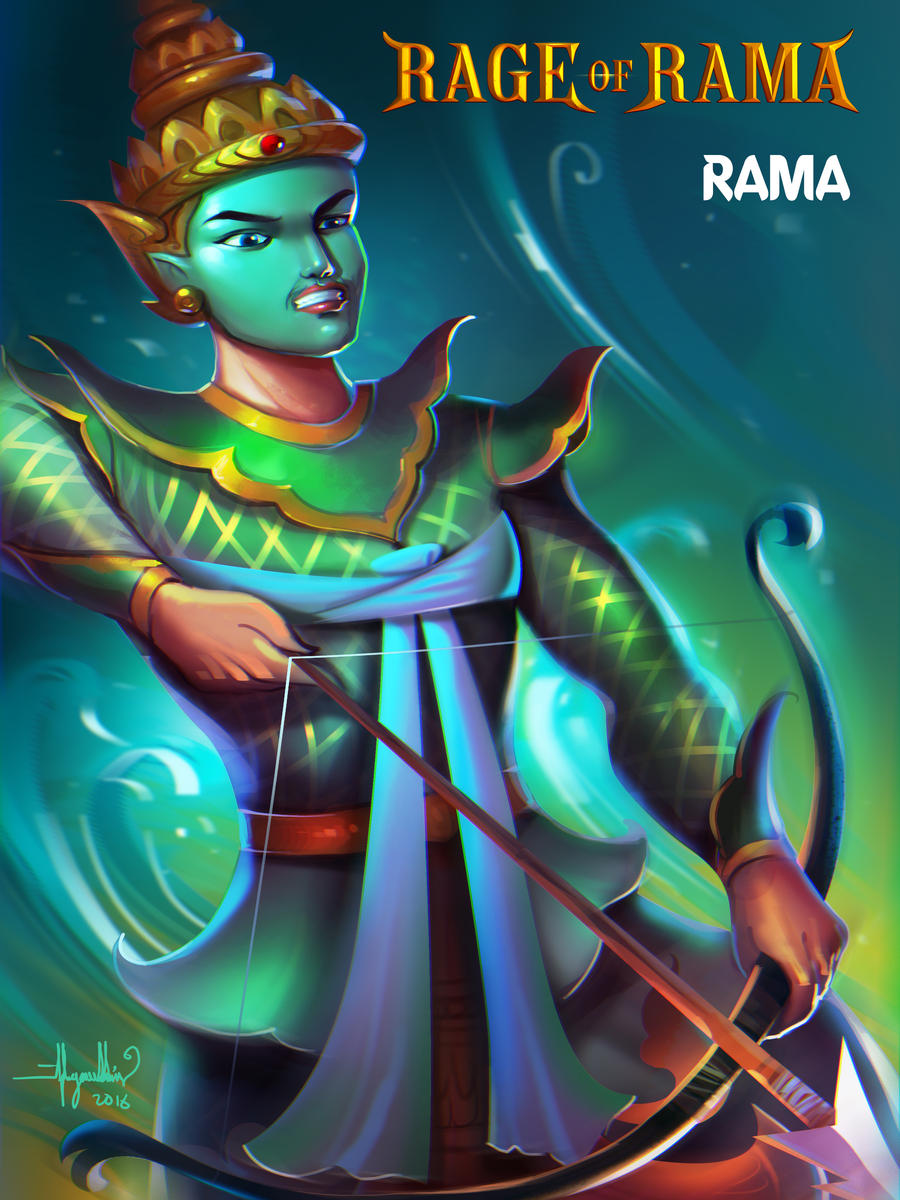 Razor Rama Rage of Rama Fan Art (Rama) by AungKyawKhin on DeviantArt