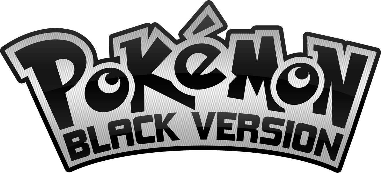 Pokemon Black Version Logo By Nalty On Deviantart