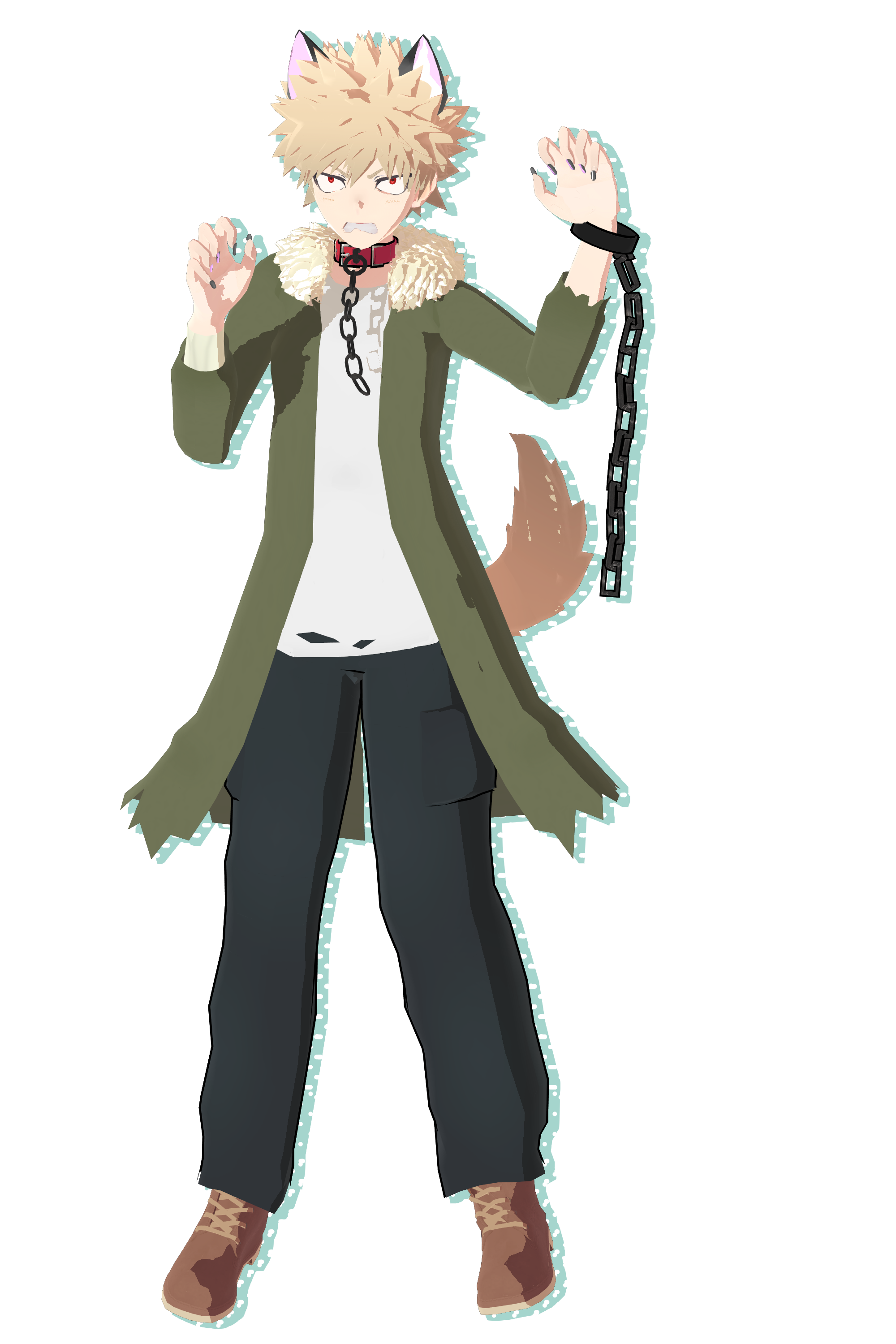 Bakugo MMD Model