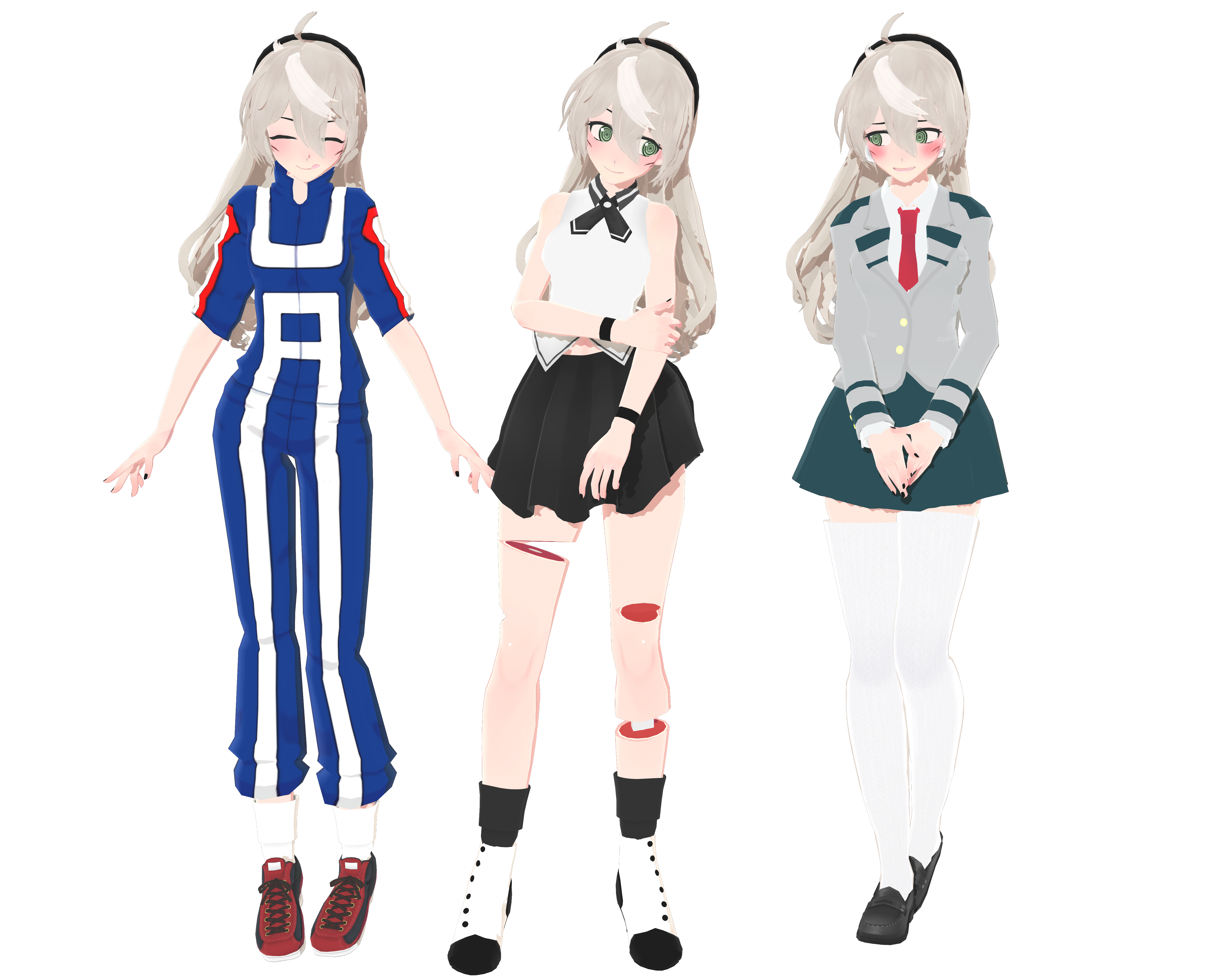 Bnha Female Mha Body Base - Sergeant Wallpaper