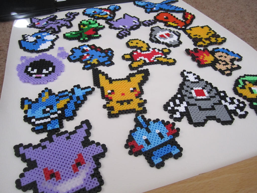 Pokemon Perler Bead Sprites by PaintyPaws on DeviantArt