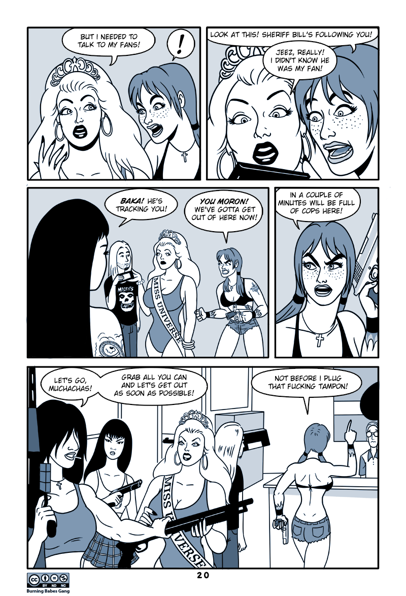 Burning Babes Gang - Page 20