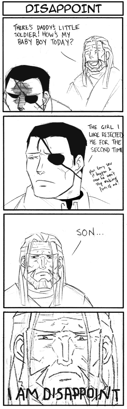 FMA 4koma: Disappoint