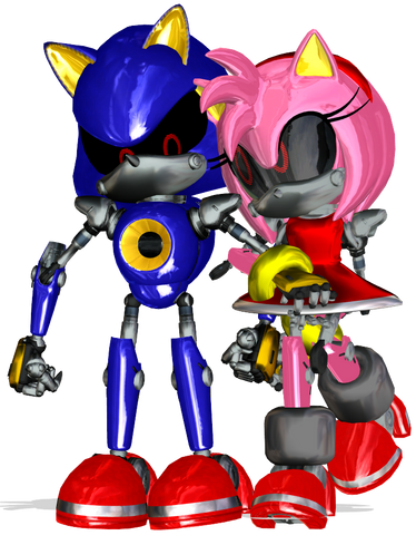 Sonic Mania Adventures: Metal Sonic X Amy by Darking128 on DeviantArt