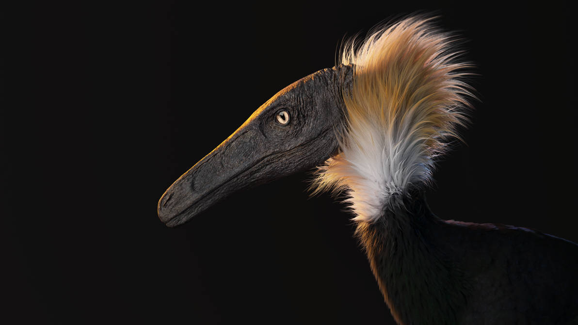 Pyroraptor portrait by BlueFluffyDinosaur on DeviantArt