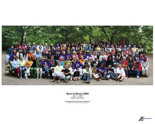 Drum Camp 2009 Group Photo by MissMax