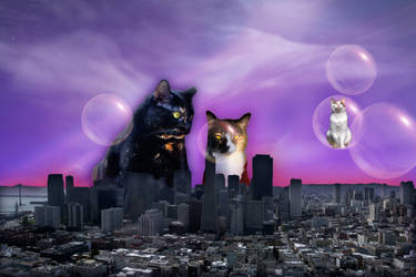 Catzilla by MissMax
