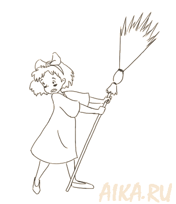 Kiki from Kiki's delivery service by iruslan