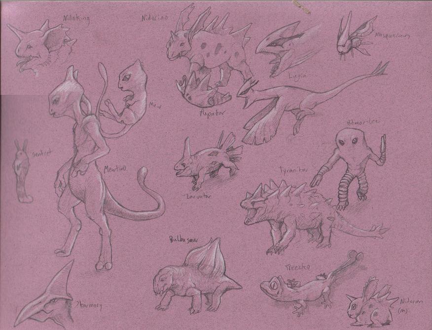 Pokemon Sketches