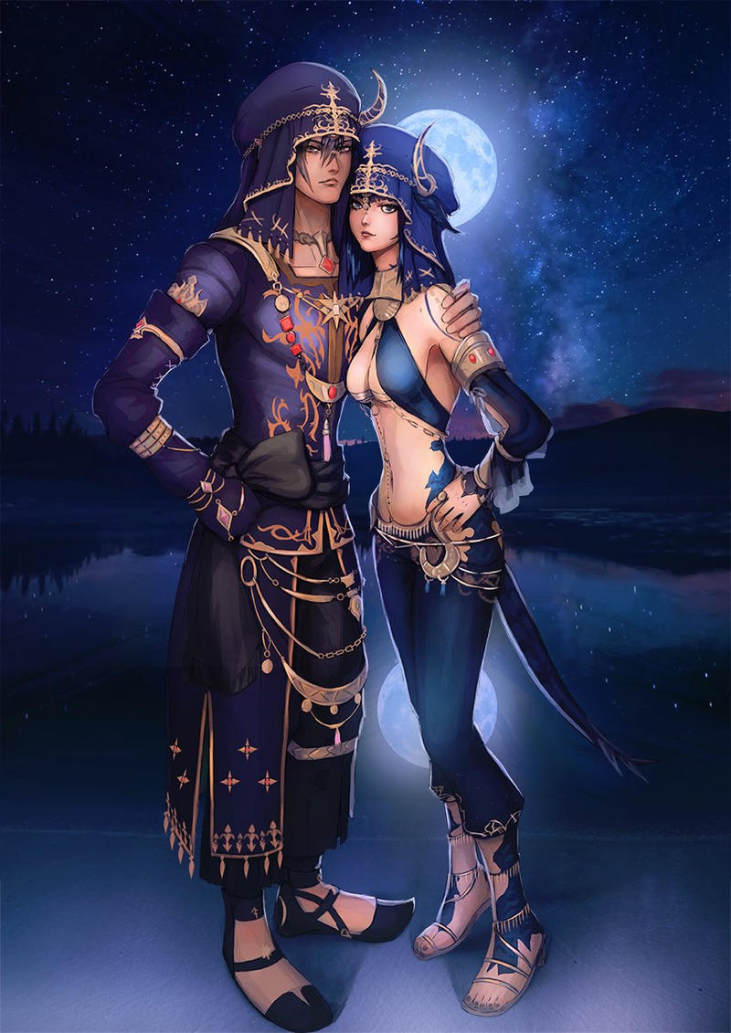 Ffxiv Moonlight Shot Oc Couple Commission By Vincywp On Deviantart Ffxiv Moonlight Shot Oc Couple Commission By Vincywp On Deviantart