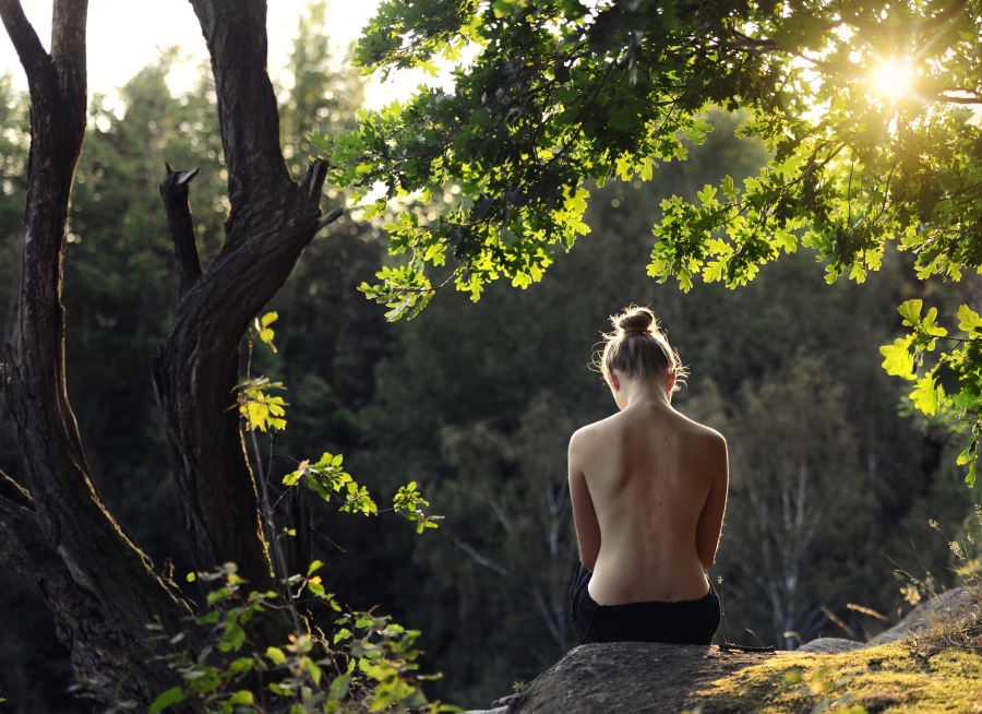 alone in the nature