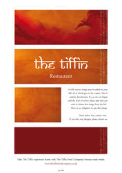 The Tiffin Menu