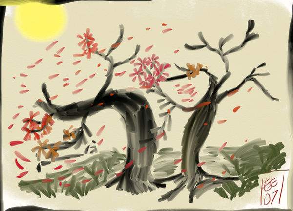 Trees by 6thCaptain on DeviantArt