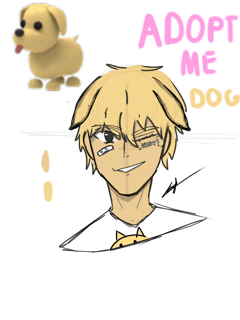 Adopt me dog by WHOLESOMEFACE on DeviantArt