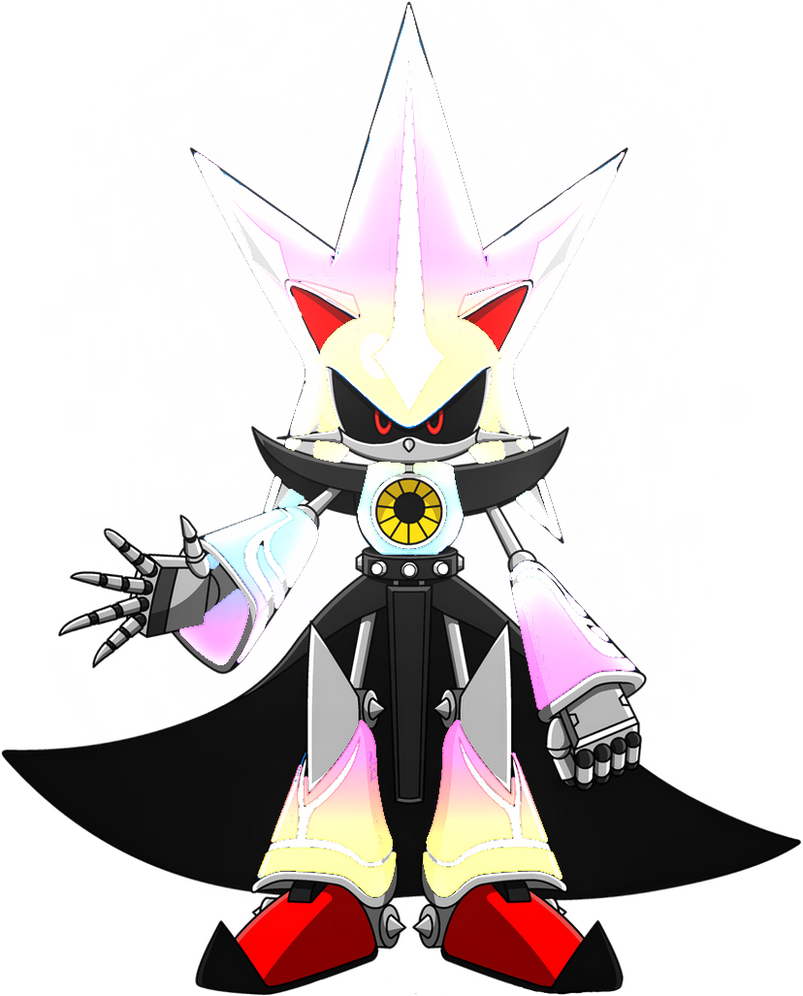 Neo R6 Hunonic Hyper Neo metal sonic render 8 by alexander123price on DeviantArt