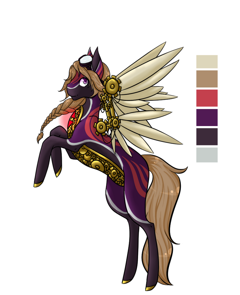 Mlp Clockwork Glitter's Custom Clockwork Pony by April-Cakes on DeviantArt